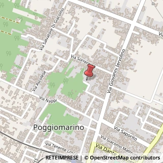 Mappa Via Sorrentino, 87, 80040 Poggiomarino, Napoli (Campania)