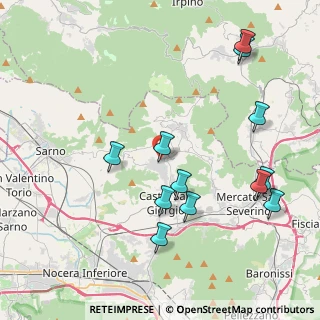 Mappa Via S. Vito, 84088 Siano SA, Italia (4.60846)