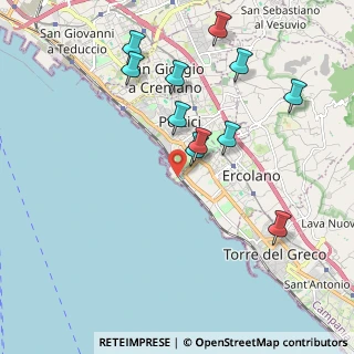 Mappa Via Vecchio Macello, 80055 Portici NA, Italia (2.20182)