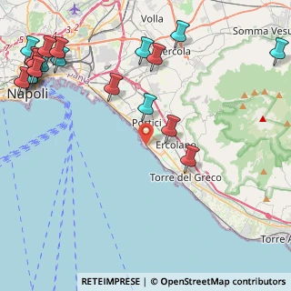 Mappa Via Vecchio Macello, 80055 Portici NA, Italia (6.729)