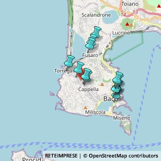 Mappa Via Mercato di Sabato, 80070 Bacoli NA, Italia (1.56692)