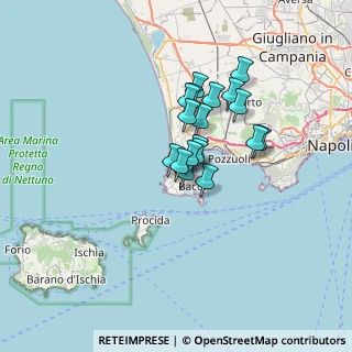 Mappa Via Mercato di Sabato, 80070 Bacoli NA, Italia (5.03056)