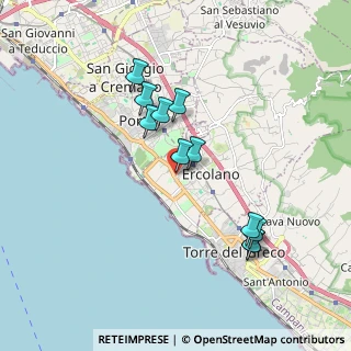 Mappa Corso Resina, 80056 Ercolano NA, Italia (1.80455)