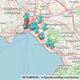 Mappa Piazza Trieste, 80040 Ercolano NA, Italia (6.65)