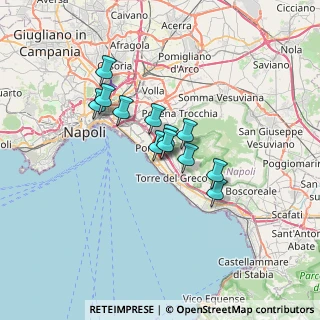 Mappa Piazza Trieste, 80040 Ercolano NA, Italia (5.02083)