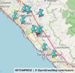 Mappa Piazza Trieste, 80056 Ercolano NA, Italia (1.94455)