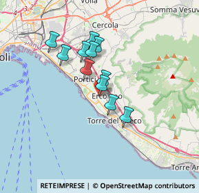 Mappa Piazza Trieste, 80056 Ercolano NA, Italia (2.75727)