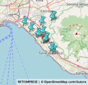 Mappa Piazza Trieste, 80056 Ercolano NA, Italia (2.35692)