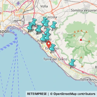 Mappa Piazza Trieste, 80040 Ercolano NA, Italia (3.44308)