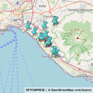 Mappa Piazza Trieste, 80040 Ercolano NA, Italia (2.35692)