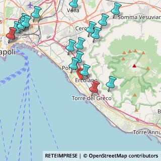Mappa Piazza Trieste, 80040 Ercolano NA, Italia (5.928)