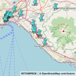 Mappa Piazza Trieste, 80040 Ercolano NA, Italia (6.6705)