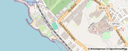 Mappa Ercolano