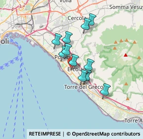Mappa I Traversa IV Novembre, 80056 Ercolano NA, Italia (2.69455)