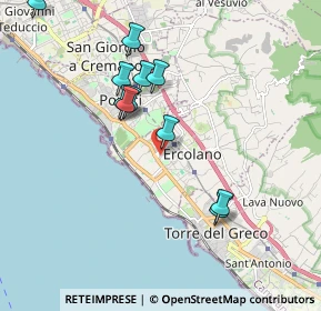 Mappa I Traversa IV Novembre, 80056 Ercolano NA, Italia (1.95545)