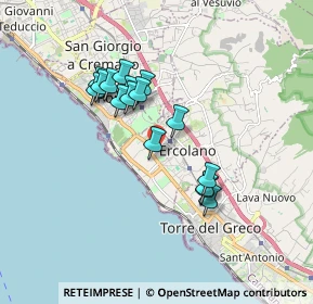 Mappa I Traversa IV Novembre, 80056 Ercolano NA, Italia (1.58125)