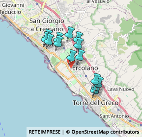 Mappa I Traversa IV Novembre, 80056 Ercolano NA, Italia (1.52143)