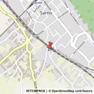 Mappa Via Nerio Nannetti, 5, 84087 Sarno, Salerno (Campania)