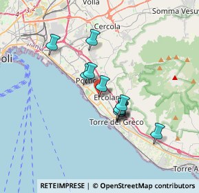 Mappa Via 4 Novembre, 80056 Ercolano NA, Italia (2.83273)