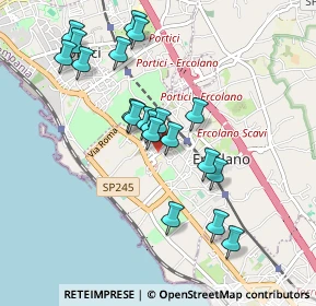 Mappa Via 4 Novembre, 80056 Ercolano NA, Italia (0.9355)