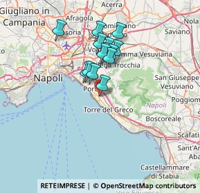 Mappa Via 4 Novembre, 80056 Ercolano NA, Italia (5.66857)