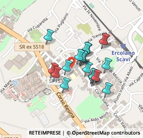 Mappa Via 4 Novembre, 80056 Ercolano NA, Italia (0.1645)