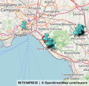 Mappa Via Tironi di Moccia, 80056 Ercolano NA, Italia (9.0565)