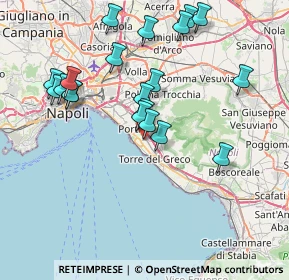 Mappa Via Tironi di Moccia, 80056 Ercolano NA, Italia (8.3715)