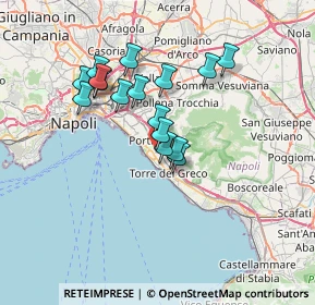 Mappa Via Tironi di Moccia, 80056 Ercolano NA, Italia (6.2025)