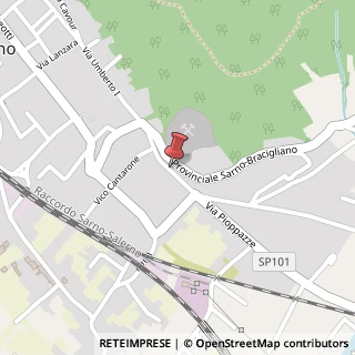 Mappa Via Paolo Falciani, 59, 84087 Sarno, Salerno (Campania)