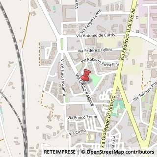 Mappa Via Giulio Pastore, 86, 70023 Gioia del Colle, Bari (Puglia)