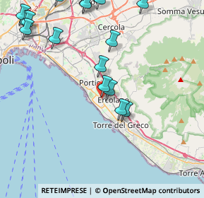 Mappa Via Giardini, 80056 Ercolano NA, Italia (6.044)