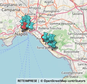 Mappa Via Giardini, 80056 Ercolano NA, Italia (6.3345)