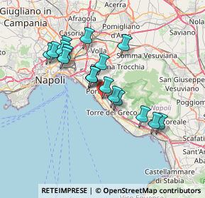 Mappa Via Giardini, 80056 Ercolano NA, Italia (6.54667)