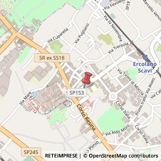 Mappa Via IV Novembre, 33, 80056 Ercolano, Napoli (Campania)