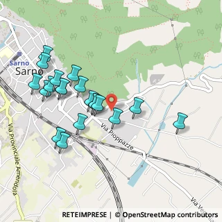 Mappa Via Prima Carrara Castagnitiello, 84087 Sarno SA, Italia (0.519)