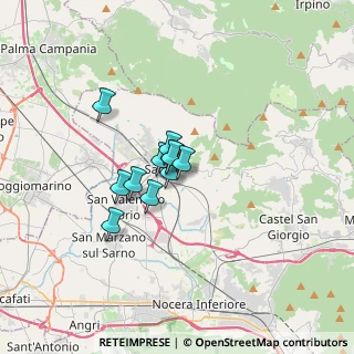 Mappa Via Prima Carrara Castagnitiello, 84087 Sarno SA, Italia (2.10636)