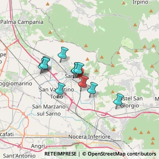 Mappa Via Prima Carrara Castagnitiello, 84087 Sarno SA, Italia (2.81727)
