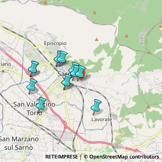 Mappa Via Prima Carrara Castagnitiello, 84087 Sarno SA, Italia (1.70692)