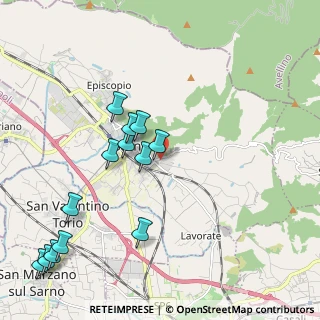 Mappa Via Prima Carrara Castagnitiello, 84087 Sarno SA, Italia (2.44308)
