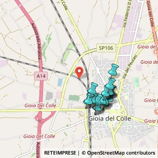 Mappa Via Marchesana, 70023 Gioia del Colle BA, Italia (1.0255)