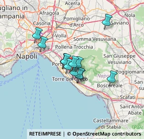 Mappa Contrada Croce dei Monti, 80056 Ercolano NA, Italia (4.775)