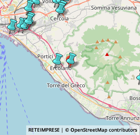 Mappa Contrada Croce dei Monti, 80056 Ercolano NA, Italia (6.916)