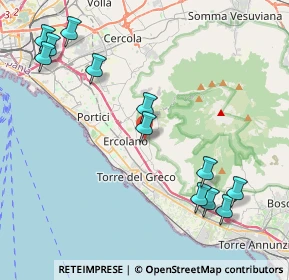 Mappa Contrada Croce dei Monti, 80056 Ercolano NA, Italia (5.26083)