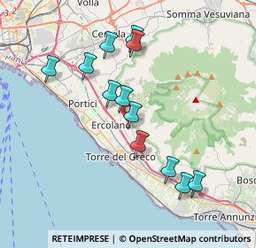 Mappa Contrada Croce dei Monti, 80056 Ercolano NA, Italia (3.81333)