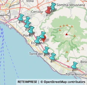 Mappa Contrada Croce dei Monti, 80056 Ercolano NA, Italia (4.17154)