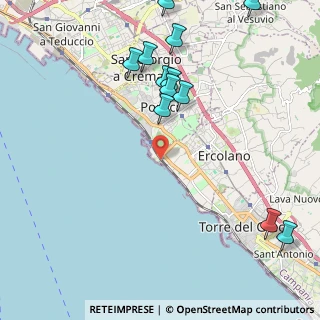 Mappa Via Nuovo, 80055 Portici NA, Italia (2.7425)