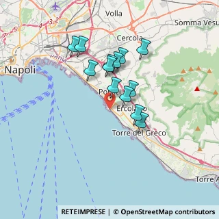 Mappa Via Nuovo, 80055 Portici NA, Italia (3.06538)