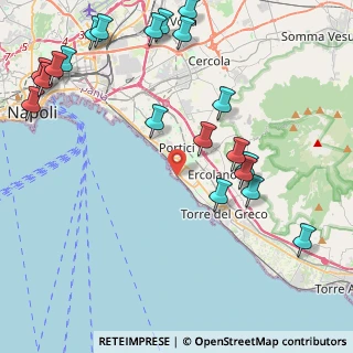 Mappa Via Nuovo, 80055 Portici NA, Italia (5.8545)