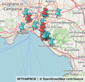 Mappa Via Arturo Consiglio, 80056 Ercolano NA, Italia (5.98118)